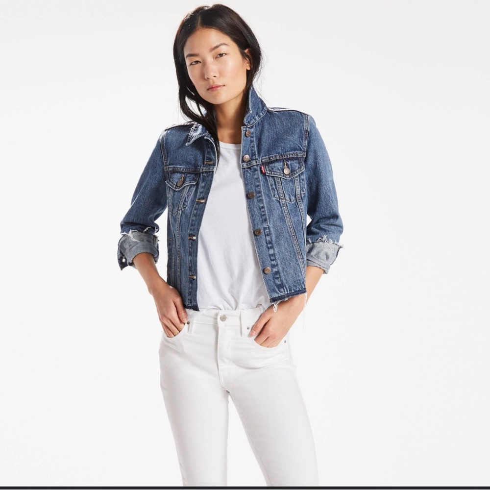 Levi Strauss and Co. Signature Embellished trucker
Denim Jacket
